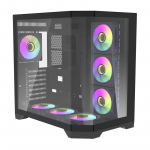Kompiuterio korpusas darkFlash FT418 PRO, juoda sp.