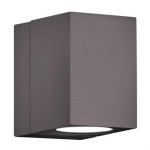 Sieninis lauko &scaron;viestuvas Trio Tiber, 3W, LED, IP54, antracito, 7 cm x 10 cm