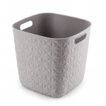 Krep&scaron;elis, daiktų saugojimo Curver Softex, 15 l, pilka sp., 27.9 x 27.9 x 26.9 cm
