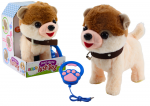 Žaislinis gyvūnas &scaron;uo Lean Toys Smart, 22 cm, ruda/balta