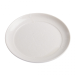 Lėk&scaron;telė vazonui L-3 5001, balta sp., 14 cm