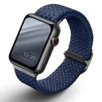 Dirželis Uniq, Strap Aspen Apple Watch 44/42/45mm 4/5/6/7/8/SE/SE2, mėlyna sp.