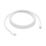 Kabelis Apple, 2 x USB Type-C, 200 cm, balta sp., 240 W