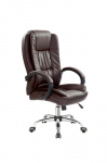Darbo kėdė Relax, 75 x 64 x 110 - 118 cm, ruda sp.