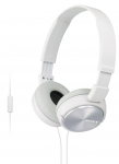 Laidinės ausinės Sony MDR-ZX310AP, balta sp.