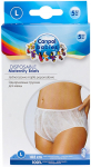 Nė&scaron;čiųjų kelnaitės Canpol Babies Disposable Maternity Briefs, balta sp., L, 5 vnt.