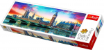 Dėlionė Trefl Panorama Big Ben, London 29507, 39 cm x 13 cm, 500 vnt., įvairių spalvų