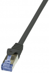 Laidas Logilink CAT 6a S/FTP RJ-45 8P8C, RJ-45 8P8C, 2 m, juoda sp.