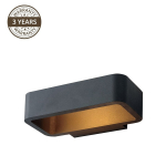 Sieninis lauko &scaron;viestuvas Domoletti Eagle ELED-634B, 6W, LED, IP54, juoda sp., 6 cm x 23 cm