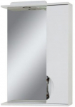 Pakabinama vonios spintelė su veidrodžiu Sanservis Laura Laura 56 with mirror, balta sp., 17 cm x 56 cm x 83.6 cm