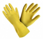 Pir&scaron;tinės guminės Kuchcik Rubber Gloves, geltona, L