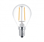Lemputė Philips LED, P45, 2700 &deg;K, E14, 2 W, 250 lm
