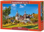 Dėlionė Castorland Castle Peles Romania 500 el. B-53292, 500 vnt.