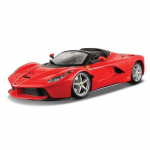 Žaislinis automobilis Bburago LaFerarri Aperta 26022, 1:24, juoda sp./raudona sp.