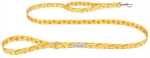 &Scaron;uns pavadėlis Amiplay Be Happy Banana, geltonas, S, 1.5 m x 15 mm