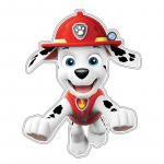 Dekoratyvinis lipdukas Nickelodeon Paw Patrol Marshal, 21 cm x 30 cm