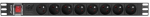 Buitinis ilgintuvas Lanberg, PDU-PRO-07F-0200-B, 2 m, 7 lizdų