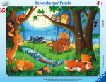 Dėlionė Ravensburger Sleeping Animals 1465, 24.5 cm x 32 cm, 35 vnt., įvairių spalvų