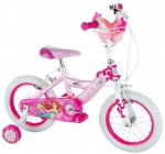 Vaiki&scaron;kas dviratis Huffy Princess 24371W, balta sp./rožinė sp., 14"
