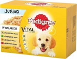 &Scaron;lapias &scaron;unų maistas Pedigree Junior, 0,1 kg x 12 vnt.