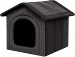 &Scaron;uns būdelė Hobbydog Inari R3 BUIGZC2, juodas/grafito, R3