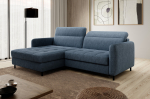Kampinė sofa Gomsi Raquel 40, tamsiai mėlyna sp., kairinė, 165 x 228 cm x 100 cm