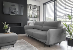 Sofa Silva Velvetmat 4, pilka sp., 90 x 236 cm x 90 cm