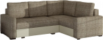 Kampinė sofa Corona Berlin 03, Soft 33, &scaron;viesiai ruda sp., de&scaron;ininė, 162 x 235 cm x 90 cm