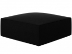Pufas Micadoni Home Ruby Velvet, juoda sp., 93 cm x 93 cm x 40 cm
