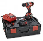 Akumuliatorinis suktuvas-gręžtuvas su akumuliatoriumi FLEX DD 2G 10.8-EC Set, 10.8 V, 4 Ah