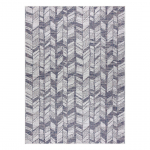 Kilimas vidaus Hakano Vinea Chevron, kreminė/mėlyna, 170 cm x 120 cm