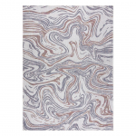 Kilimas vidaus Hacano Vinea Waves, kreminė/mėlyna, 150 cm x 80 cm