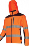 Darbinė striukė vyrams Lahti Pro Softshell L4092202, oranžinė sp., M dydis