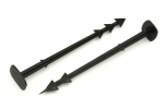 Vinis 12576, 15 cm, plastikas, juoda
