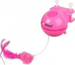 Elektroninis kačių žaislas Coockoo Roxy Laser, i&scaron;manusis, rožinė sp., 8 cm