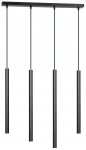 &Scaron;viestuvas kabinamas Emibig Selter 4, G9, 4 x 8 W, juoda sp.