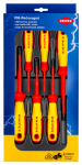 Atsuktuvų rinkinys Knipex VDE 00 20 12 V03, kryžminis, 37 cm, 6 vnt.