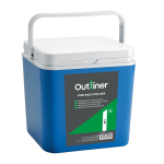 &Scaron;altdėžė Outliner F1, mėlyna sp./balta sp., 39 x 29 cm, 30 l