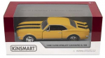 Žaislinis automobilis Kinsmart 1967 Chevrolet Camaro Z/28 KT5341, 1:37, juoda sp./geltona sp.