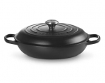 Ketaus puodas Le Creuset Cauldrons, 30 cm, 3.5 l, juoda sp.