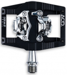Pedalas Cube Acid Click A6-ZP Trail 92390, aliuminis, sidabro/juoda, 2 vnt.