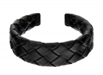 Plaukų lankelis Donegal Braided FA-5761, 40 mm, juoda sp.