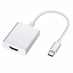 iLike HD2 USB-C Ki&scaron;tukas į HDMI 4K Mergaitės Garso ir Vaizdo Kabelio Adapterį 10cm - Konverteris Balta