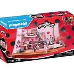 Konstruktorius Playmobil Miraculous Marinettes Loft 71334, 73 vnt., įvairių spalvų