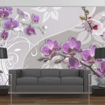 Fototapetas Artgeist Flight Of Purple Orchids, 70 cm x 100 cm