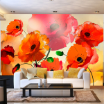 Fototapetas Artgeist Velvet Poppies, 70 cm x 100 cm