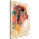 Reprodukcija Artgeist Watercolor Lion HK0372-S, 20 cm x 30 cm