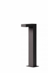 Pastatomas lauko &scaron;viestuvas Lucide Texas 28851/40/30, 7W, LED, IP54, juoda sp., 9.6 cm x 40 cm