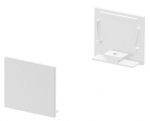LED profilio galinis dangtelis SLV Grazia 20 Flat Version 1000566, balta, IP20