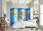 &Scaron;irma Artgeist World Classic Map, įvairių spalvų, 225 cm x 172 cm